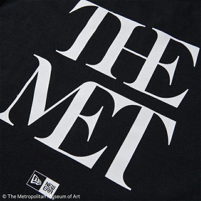 NEWERA ニューエラ 半袖 オーバーサイズド コットン Tシャツ The Met ブラック 14457270