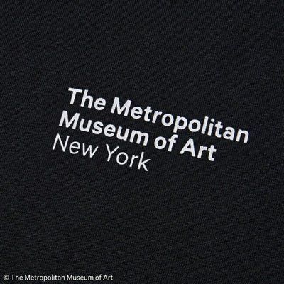 NEWERA ニューエラ 半袖 オーバーサイズド コットン Tシャツ The Met ブラック 14457270