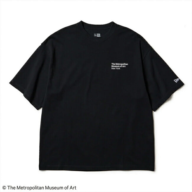NEWERA ニューエラ 半袖 オーバーサイズド コットン Tシャツ The Met ブラック 14457270