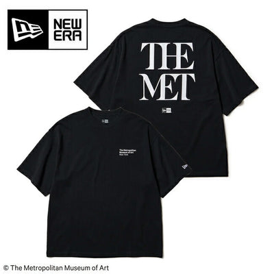 NEWERA ニューエラ 半袖 オーバーサイズド コットン Tシャツ The Met ブラック 14457270