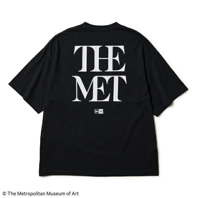 NEWERA ニューエラ 半袖 オーバーサイズド コットン Tシャツ The Met ブラック 14457270