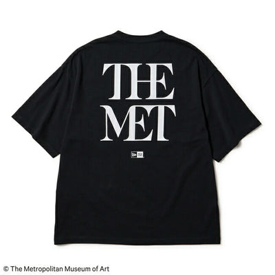 NEWERA ニューエラ 半袖 オーバーサイズド コットン Tシャツ The Met ブラック 14457270