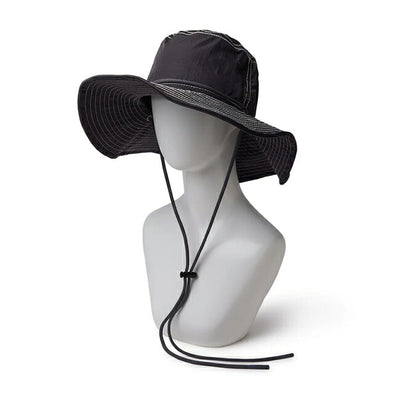 NEWERA ニューエラ アドベンチャーライト ワイドブリム Those summer days directed by Keiko Hitotsuyama Vintage Nylon グラファイト 14474882