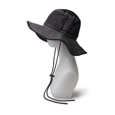 NEWERA ニューエラ アドベンチャーライト ワイドブリム Those summer days directed by Keiko Hitotsuyama Vintage Nylon グラファイト 14474882