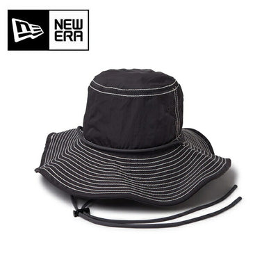 NEWERA ニューエラ アドベンチャーライト ワイドブリム Those summer days directed by Keiko Hitotsuyama Vintage Nylon グラファイト 14474882