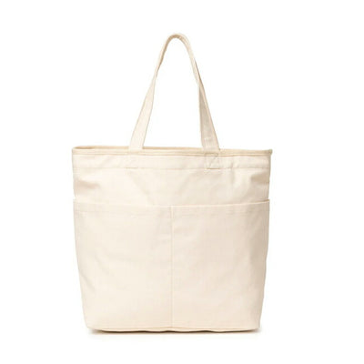 NEWERA ニューエラ ユーティリティー キャンバストートバッグ 15L ボックスロゴ アイボリー 14521298