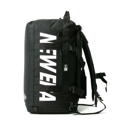 NEWERA ニューエラ クラブ ダッフルバッグ 50L 2ウェイ プリントロゴ ブラック 14521343