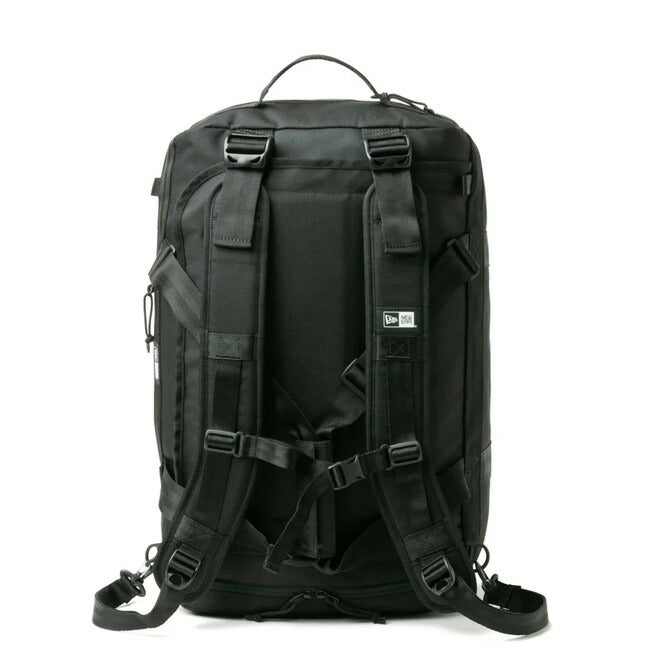 NEWERA ニューエラ クラブ ダッフルバッグ 50L 2ウェイ プリントロゴ ブラック 14521343