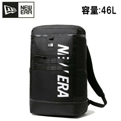 NEWERA ニューエラ ボックスパック ラージ 46L プリントロゴ ブラック 14521368