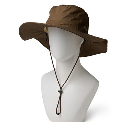 NEWERA ニューエラ アドベンチャー ワイドブリム Typewriter カーキスウェットバンド ベーシック ウォルナット 14388549