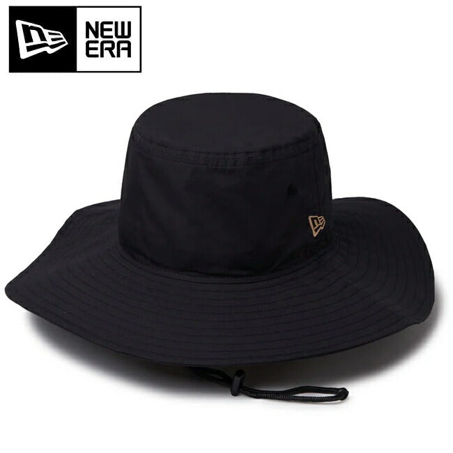 NEWERA ニューエラ アドベンチャー ワイドブリム Typewriter カーキスウェットバンド ベーシック ブラック 14388550