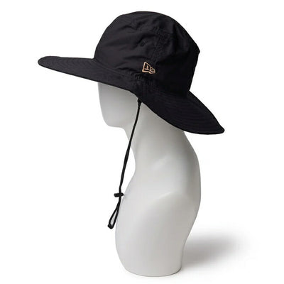 NEWERA ニューエラ アドベンチャー ワイドブリム Typewriter カーキスウェットバンド ベーシック ブラック 14388550