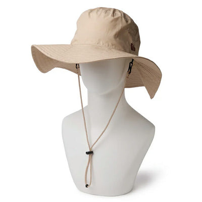 NEWERA ニューエラ アドベンチャー ワイドブリム Typewriter カーキスウェットバンド ベーシック ベージュ 14388551