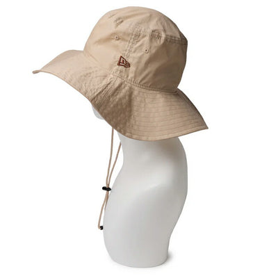 NEWERA ニューエラ アドベンチャー ワイドブリム Typewriter カーキスウェットバンド ベーシック ベージュ 14388551