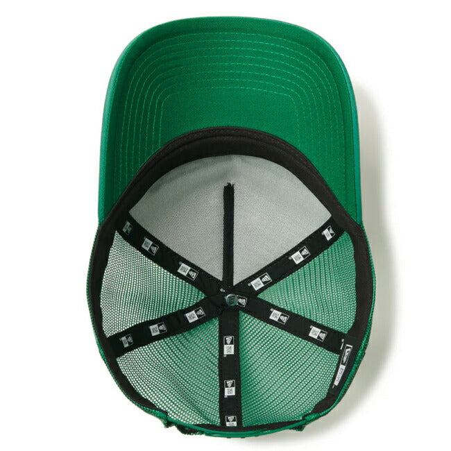 NEWERA ニューエラ 9FORTY A-Frame トラッカー Wall Art ホワイト/ケリーグリーン 14388600