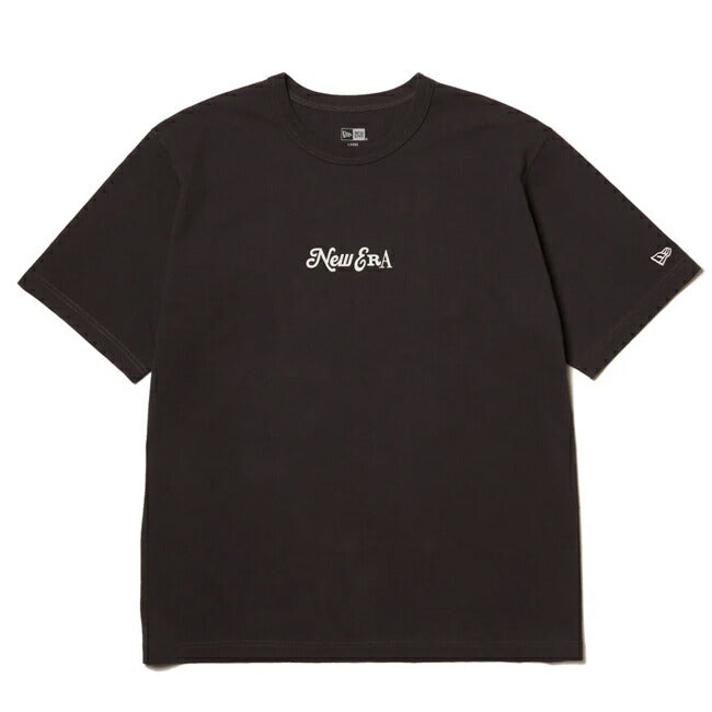 NEWERA ニューエラ 半袖 ウォッシュド コットン Tシャツ Logo Archive スミクロ 14410031