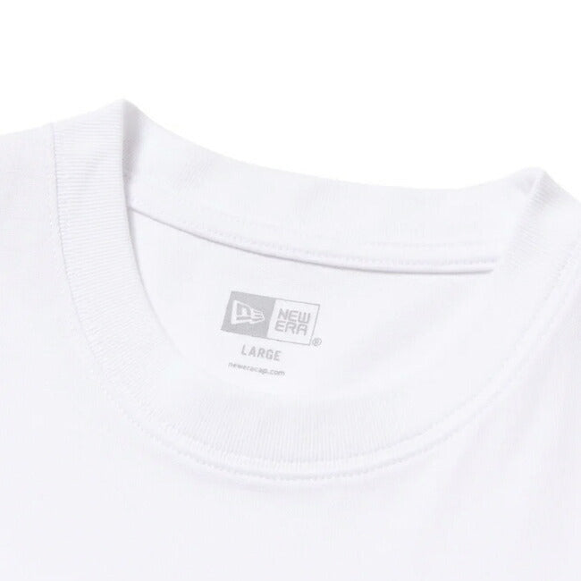 NEWERA ニューエラ 半袖 オーバーサイズド コットン Tシャツ Handwritten Logo ホワイト 14410076