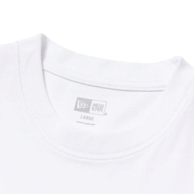 NEWERA ニューエラ 半袖 オーバーサイズド コットン Tシャツ Handwritten Logo ホワイト 14410076