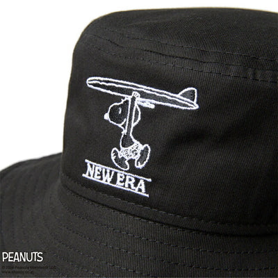 NEWERA ニューエラ Kid's アドベンチャーライト サンシェード PEANUTS ブラック 14432167