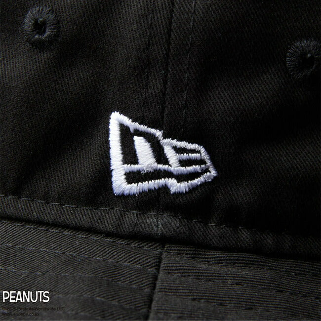 NEWERA ニューエラ Kid's アドベンチャーライト サンシェード PEANUTS ブラック 14432167