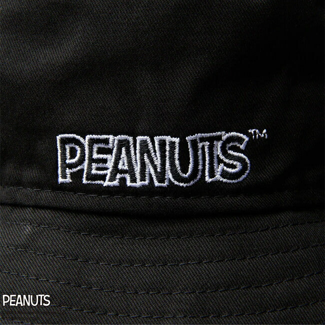 NEWERA ニューエラ Kid's アドベンチャーライト サンシェード PEANUTS ブラック 14432167