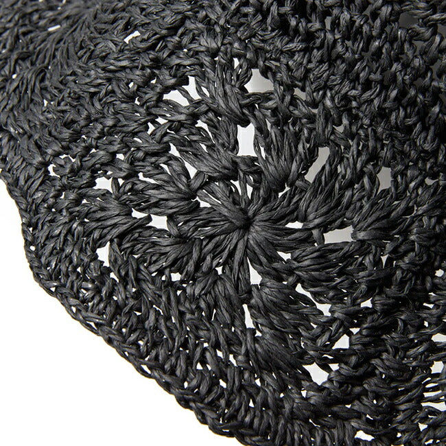 NEWERA ニューエラ アドベンチャー ワイドブリム Paper Crochet Hat ブラック 14419296