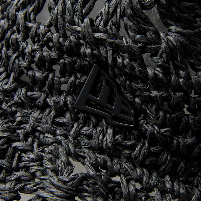 NEWERA ニューエラ アドベンチャー ワイドブリム Paper Crochet Hat ブラック 14419296
