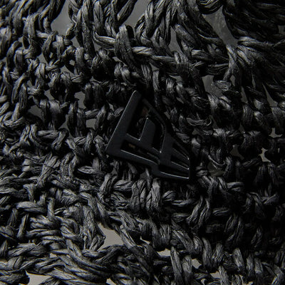 NEWERA ニューエラ アドベンチャー ワイドブリム Paper Crochet Hat ブラック 14419296