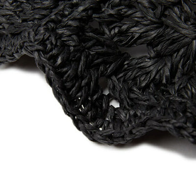 NEWERA ニューエラ アドベンチャー ワイドブリム Paper Crochet Hat ブラック 14419296