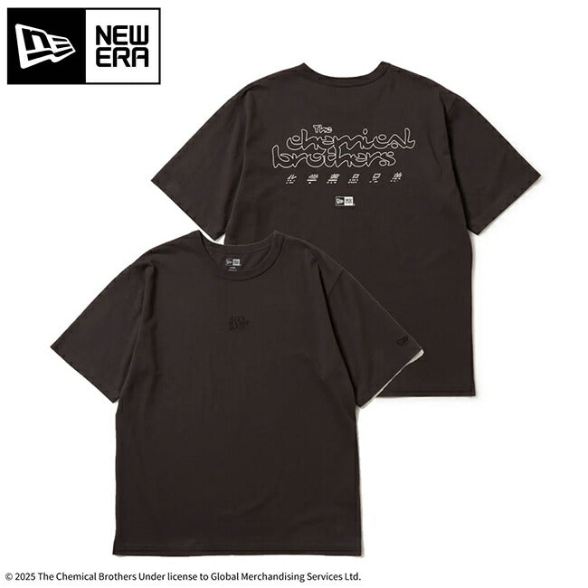 NEWERA ニューエラ 半袖 ウォッシュド コットン Tシャツ The Chemical Brothers Block Rockin' Beats スミクロ 14457267