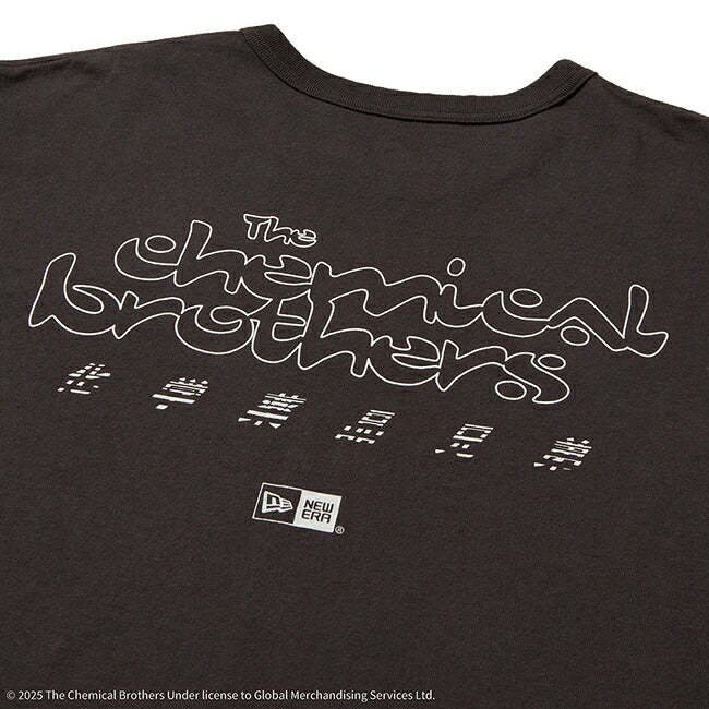 NEWERA ニューエラ 半袖 ウォッシュド コットン Tシャツ The Chemical Brothers Block Rockin' Beats スミクロ 14457267