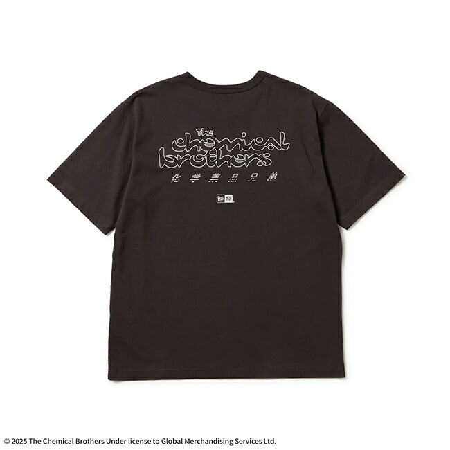 NEWERA ニューエラ 半袖 ウォッシュド コットン Tシャツ The Chemical Brothers Block Rockin' Beats スミクロ 14457267