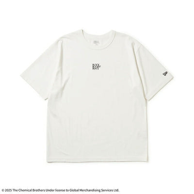 NEWERA ニューエラ 半袖 ウォッシュド コットン Tシャツ The Chemical Brothers Block Rockin' Beats オフホワイト 14457268