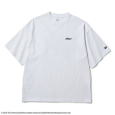 NEWERA ニューエラ 半袖 オーバーサイズド コットン Tシャツ The Chemical Brothers Galvanize ホワイト 14457271
