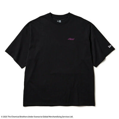 NEWERA ニューエラ 半袖 オーバーサイズド コットン Tシャツ The Chemical Brothers Galvanize ブラック 14457272
