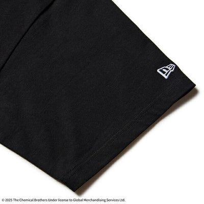 NEWERA ニューエラ 半袖 オーバーサイズド コットン Tシャツ The Chemical Brothers Galvanize ブラック 14457272