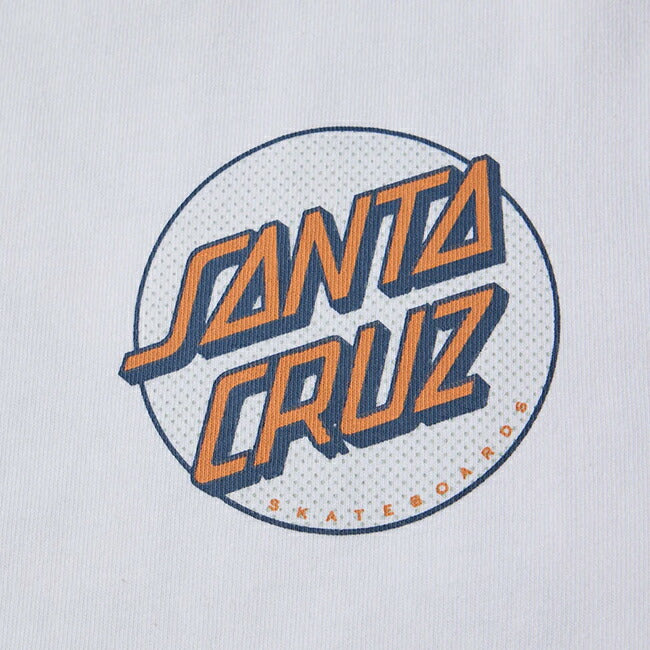 NEWERA ニューエラ 半袖 オーバーサイズド コットン Tシャツ SANTA CRUZ スクリーミングハンド ホワイト 14384105