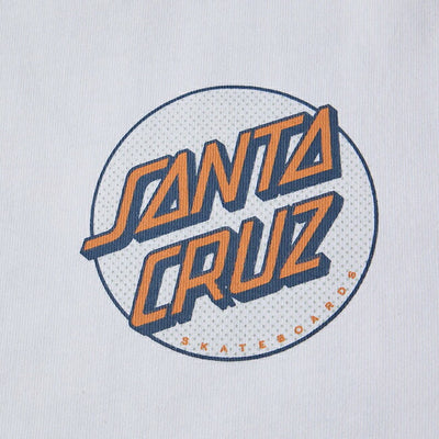 NEWERA ニューエラ 半袖 オーバーサイズド コットン Tシャツ SANTA CRUZ スクリーミングハンド ホワイト 14384105