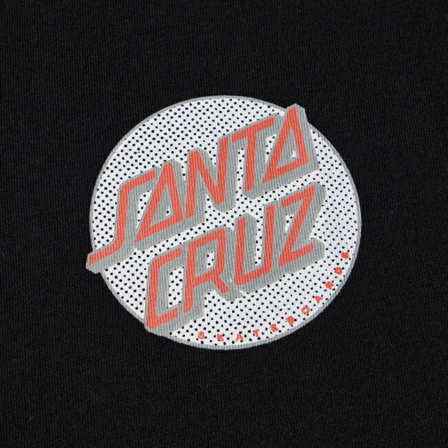 NEWERA ニューエラ 半袖 オーバーサイズド コットン Tシャツ SANTA CRUZ スクリーミングハンド ブラック 14384106