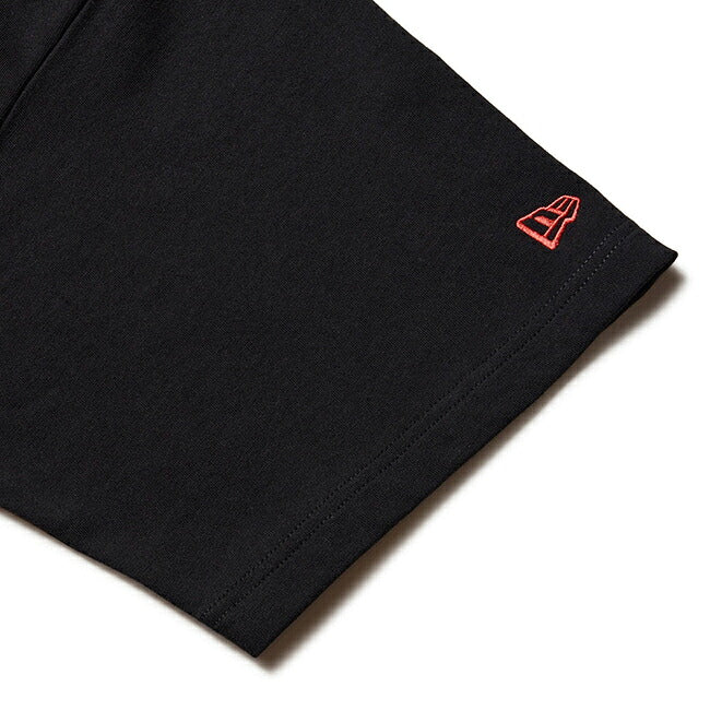 NEWERA ニューエラ 半袖 オーバーサイズド コットン Tシャツ SANTA CRUZ スクリーミングハンド ブラック 14384106