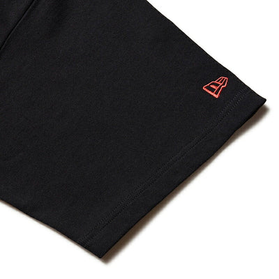 NEWERA ニューエラ 半袖 オーバーサイズド コットン Tシャツ SANTA CRUZ スクリーミングハンド ブラック 14384106