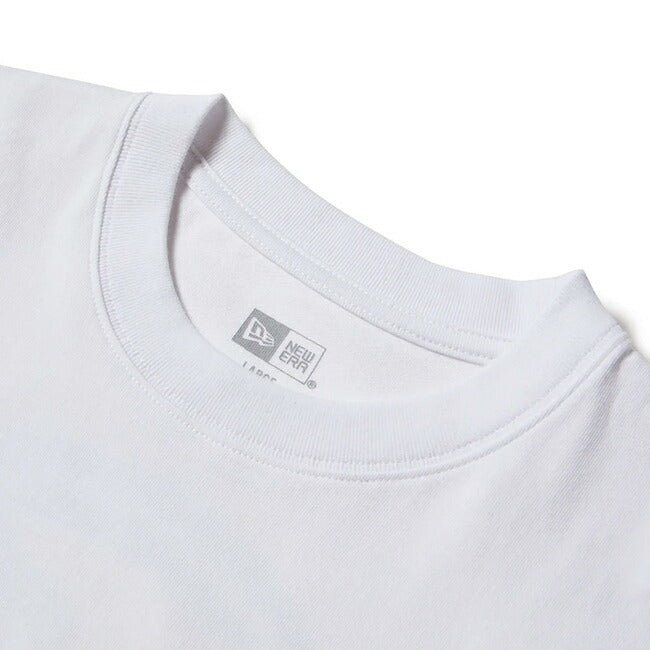 NEWERA ニューエラ 半袖 コットン Tシャツ SANTA CRUZ サークルロゴ ホワイト レギュラーフィット 14384107