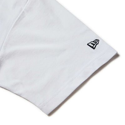 NEWERA ニューエラ 半袖 コットン Tシャツ SANTA CRUZ サークルロゴ ホワイト レギュラーフィット 14384107