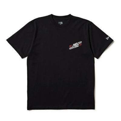 NEWERA ニューエラ 半袖 コットン Tシャツ SANTA CRUZ サークルロゴ ブラック レギュラーフィット 14384108