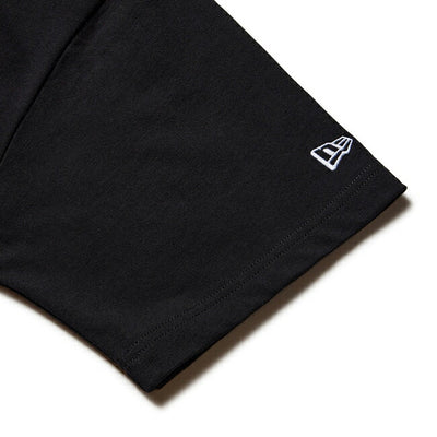 NEWERA ニューエラ 半袖 コットン Tシャツ SANTA CRUZ サークルロゴ ブラック レギュラーフィット 14384108