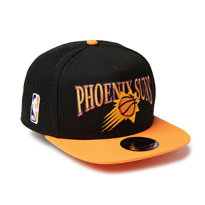 NEWERA ニューエラ 9FIFTY A-Frame NBA 2-Tone フェニックス・サンズ ブラック オレンジポプシクルバイザー 14388564