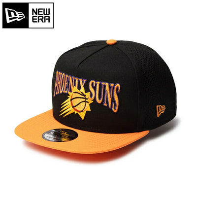 NEWERA ニューエラ 9FIFTY A-Frame NBA 2-Tone フェニックス・サンズ ブラック オレンジポプシクルバイザー 14388564