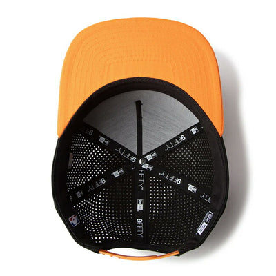 NEWERA ニューエラ 9FIFTY A-Frame NBA 2-Tone フェニックス・サンズ ブラック オレンジポプシクルバイザー 14388564