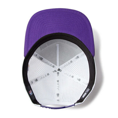 NEWERA ニューエラ 9FIFTY A-Frame NBA 2-Tone ロサンゼルス・レイカーズ ホワイト トゥルーパープルバイザー 14388565