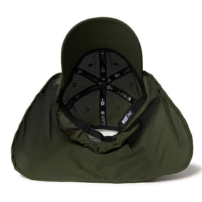 NEWERA ニューエラ Youth 9TWENTY サンシェード Tech Air ダークグリーン 14392124